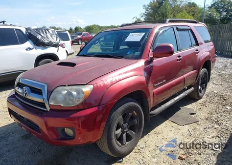 2006 Toyota 4Runner Sr5 Sport V6 from USA, damaged, VIN JTEBU14RX68064399
